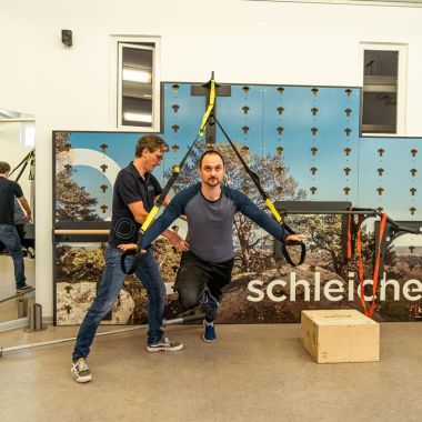 Jobs und Stellenangebote als Physiotherapeuten in Göppingen und Eislingen - Praxis Schleicher - Trainingsraum